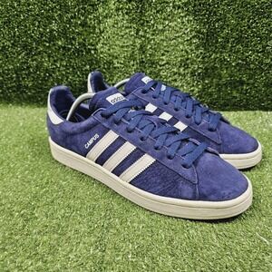 adidas Originals Campus Blue Suede Athletic Casual Sneakers Mens Size 10